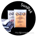 ChildProof Mylar Clear အဝတ်အစားထုပ်ပိုးထားသော Zipper အိတ်များ